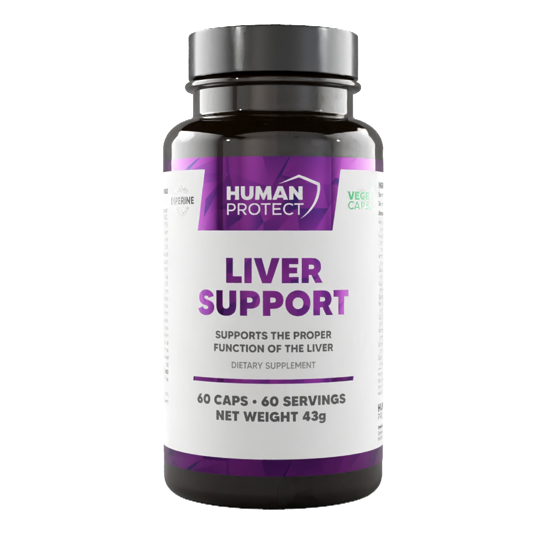 Human Protect Liver Support 60kaps. Wsparcie Wątroby
