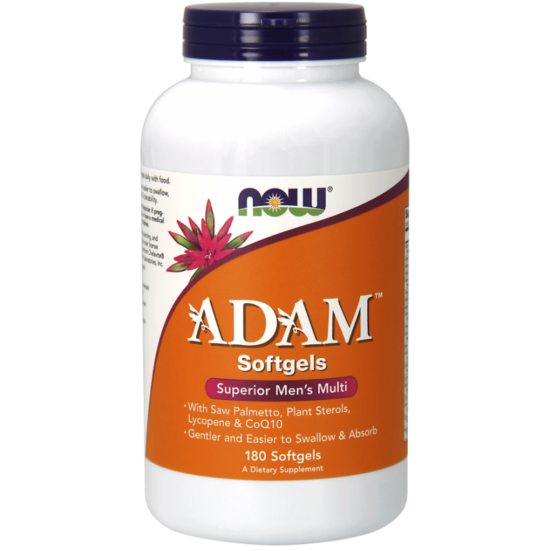NOW Adam Multi-Vitamin for Men 180softgels Witaminy dla mężczyzn