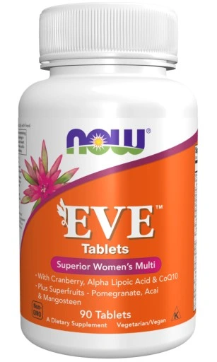 NOW Foods EVE Women's Multiple Vitamin 90softgels Mocne witaminy dla kobiet Multiwitaminy