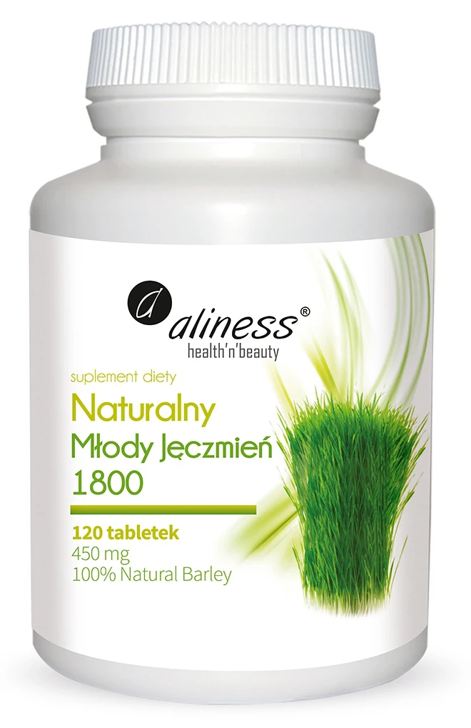 Aliness Naturalny Młody Jęczmień Proszek 250g