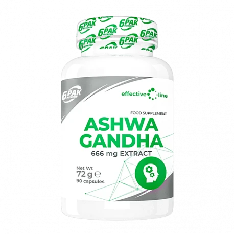 6PAK Ashwagandha 90kaps.