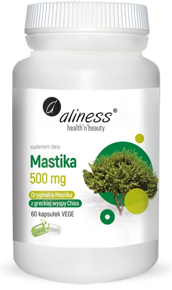 Aliness Mastika 500mg 60vkaps. Łzy Chios