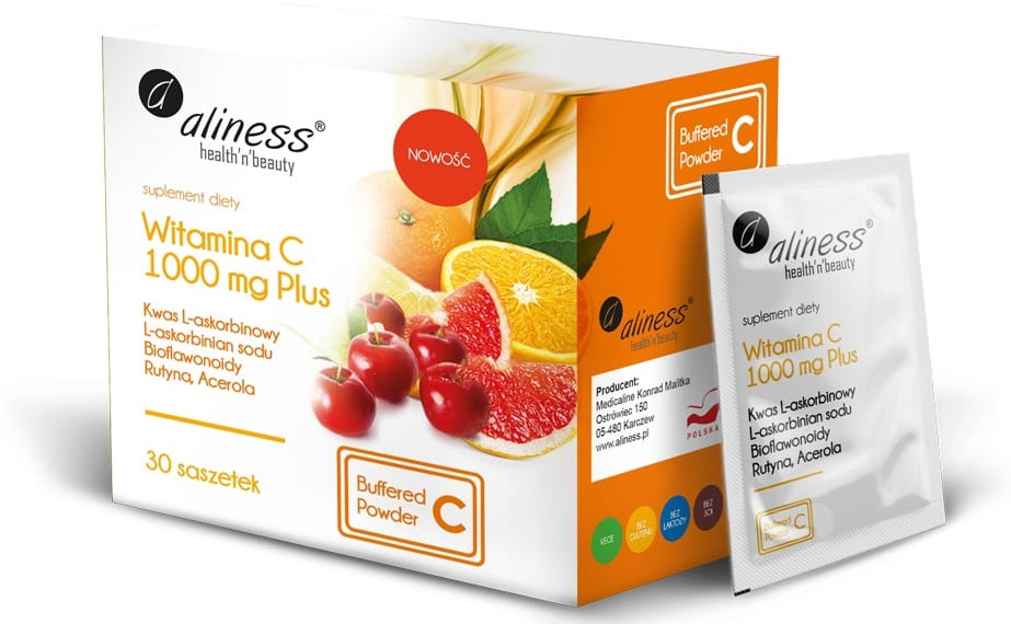 Aliness Witamina C 1000mg 30 saszetek