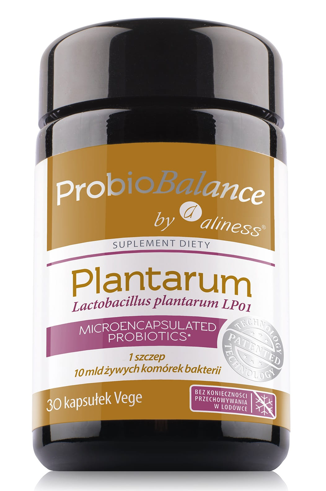 Aliness ProbioBALANCE Plantarum 10mld 30vkap. Probiotyk