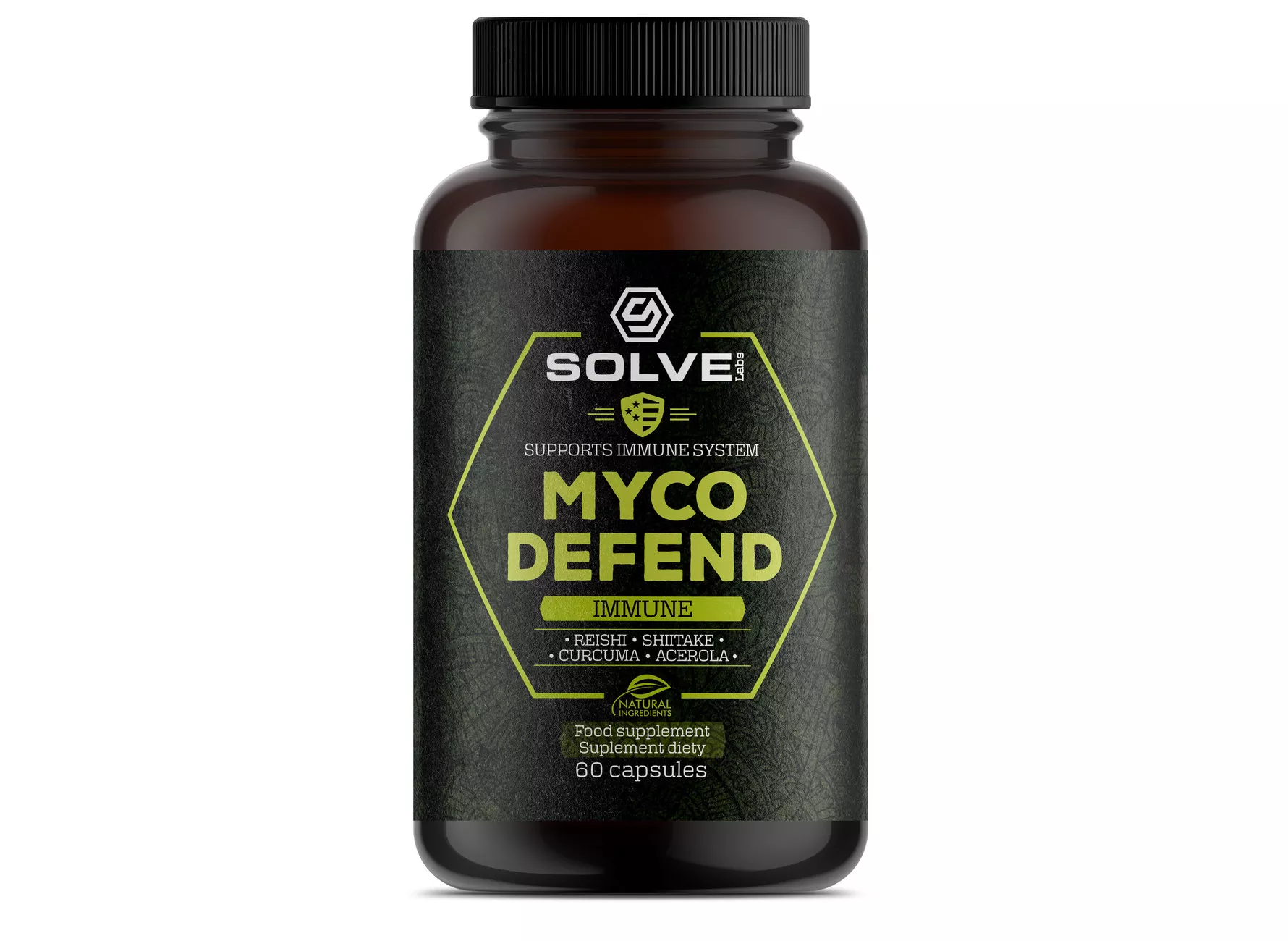 Solve Labs Myco Defend Immune Support 60kaps.