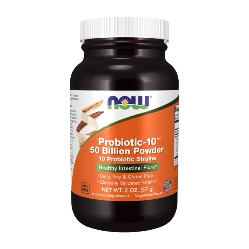 Now Foods Probiotic-10 50 Billion Powder 57g Probiotyk
