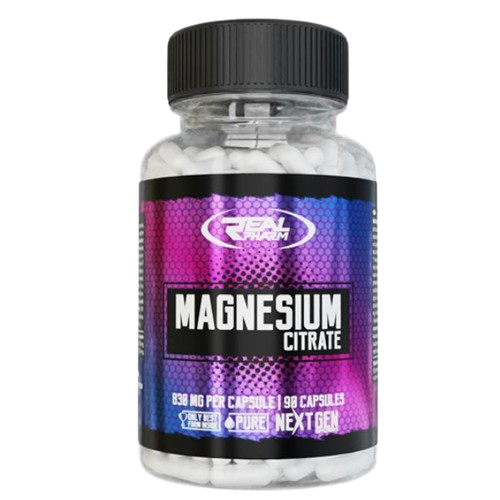 Real Pharm Magnesium Citrate 90kaps. Cytrynian magnezu
