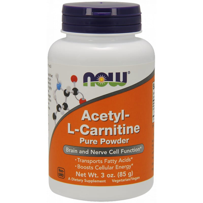 NOW L-Carnitine Pure Powder - 85g L-karnityna