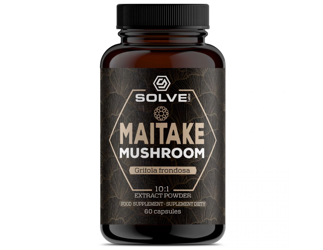 Solve Labs Maitake 10:1 - 60kaps. Żagwica listkowata
