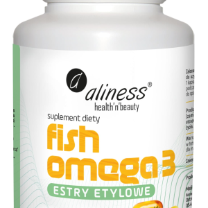 Aliness Fish Omega 3 Estry 180/120mg - 60kaps.