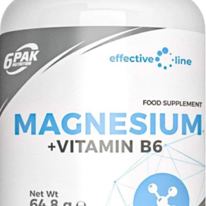 6PAK Magnesium + B6 - 90kaps. Magnez B6