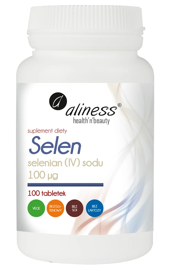Aliness Selen Selenian (IV) sodu 100ug - 100vtab.