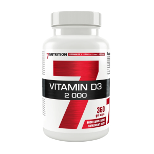 7Nutrition Vitamin D3 2000 - 360kaps.