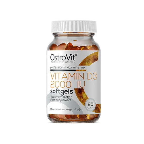 OstroVit Vitamin D3 2000 - 60softgel