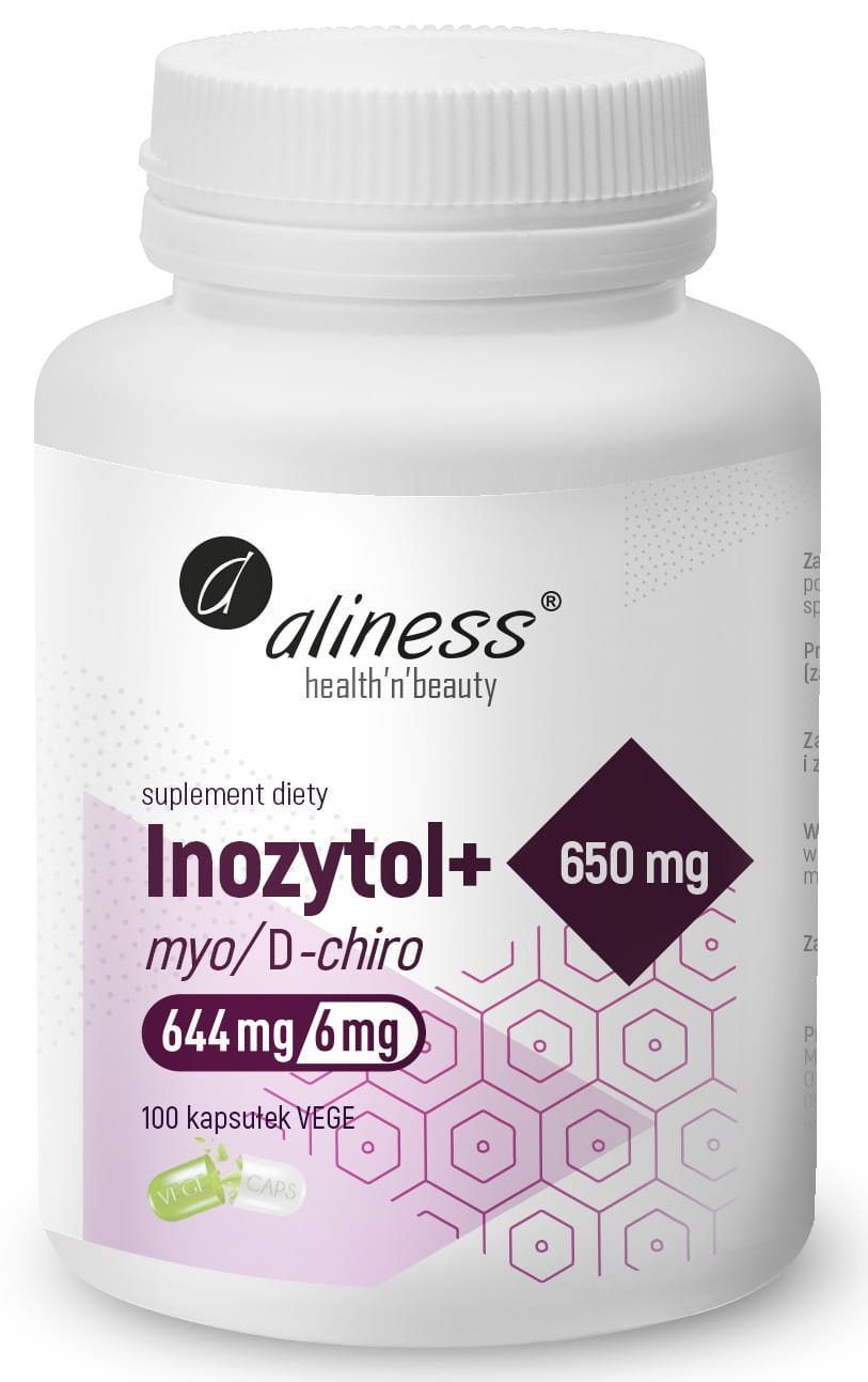 Aliness Inozytol 650mg 100vkaps.