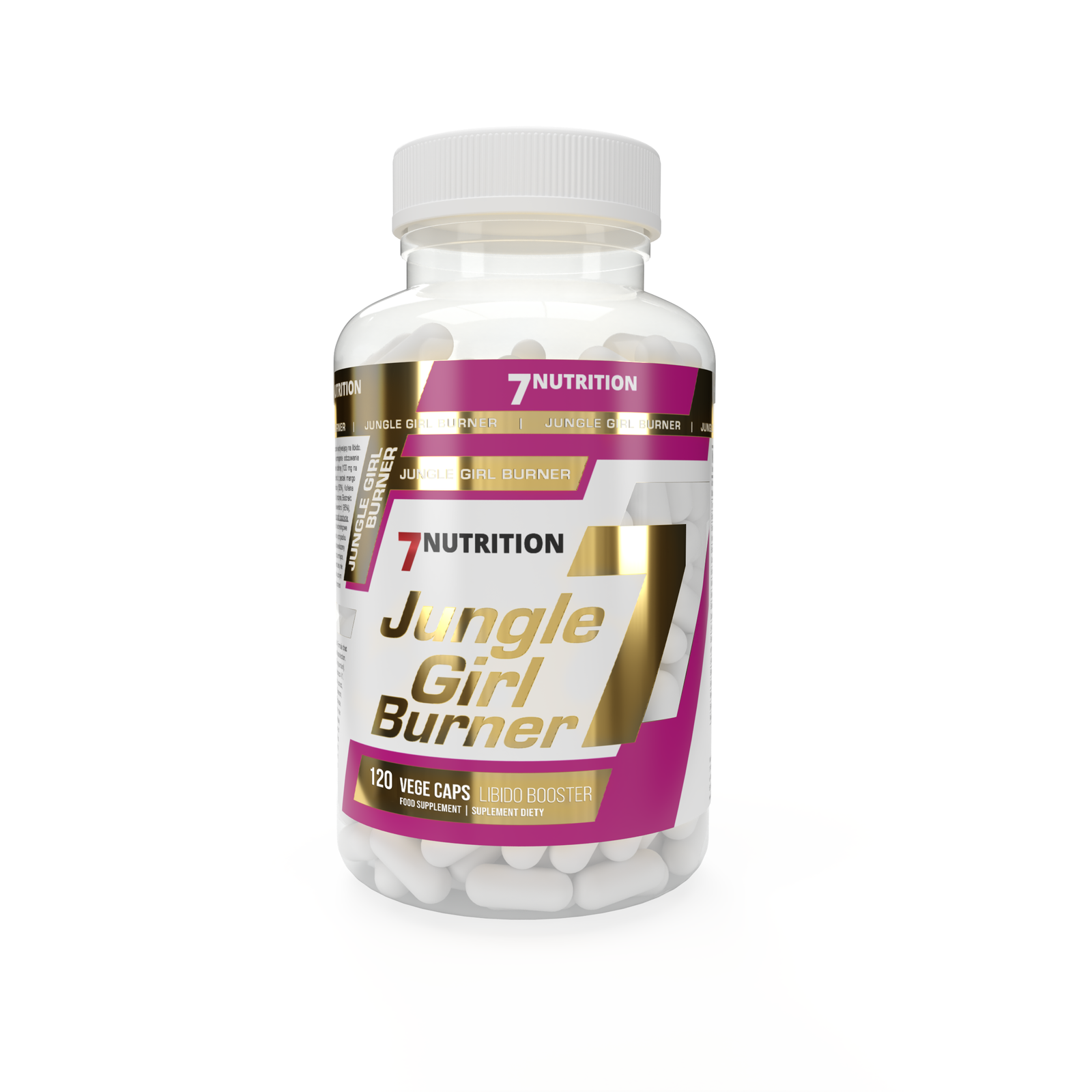 7Nutrition Jungle Girl Burner 120kaps. Spalacz tłuszczu dla kobiet