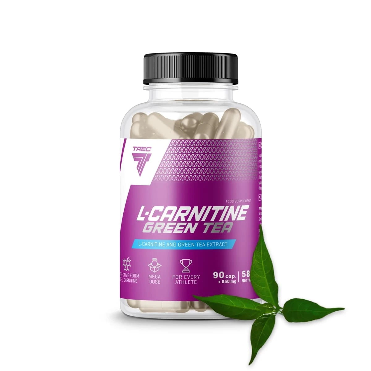 Trec L-Carnitine + Green Tea 90kaps. L-karinityna Zielona herbata