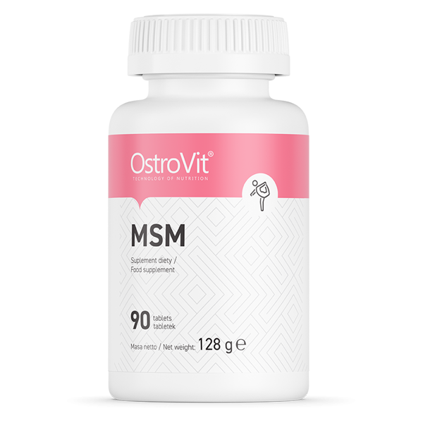 OstroVit MSM 90tab. Mocne Kości Stawy