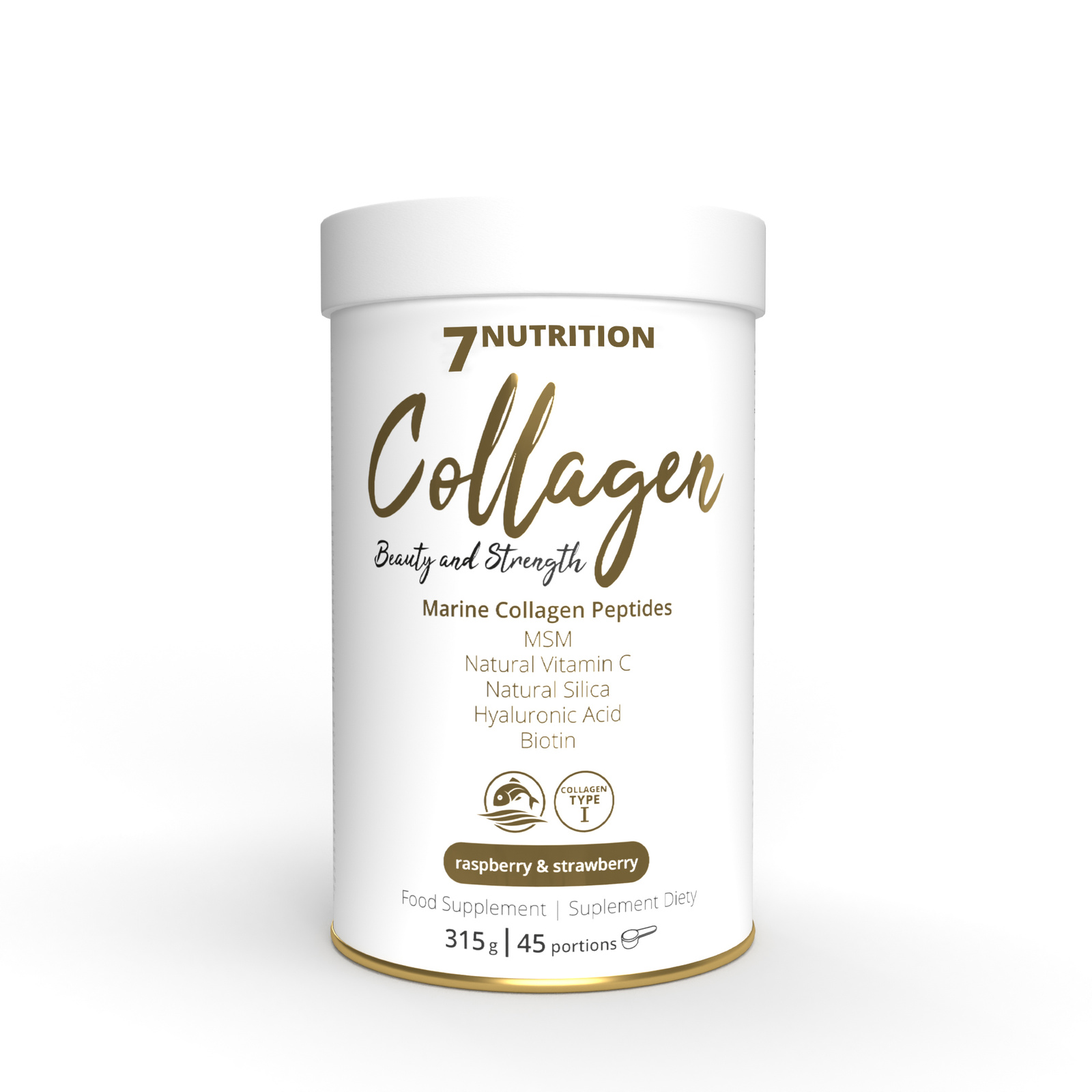 7Nutrition Collagen Marine 315g Beauty Kolagen Rybi Morski