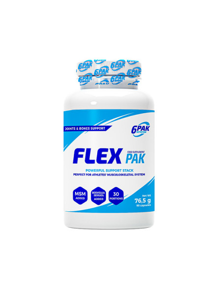 6PAK Flex Pak 90kaps. Zdrowe Stawy