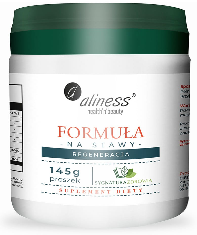 Aliness Formuła na Stawy Regeneracja 145g Ochrona Stawów