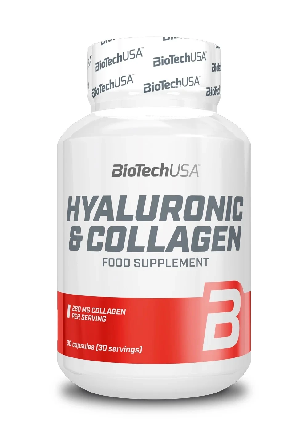 BioTech Hyaluronic & Collagen 30kaps. Kolagen Kwas Hialuronowy Stawy Kości