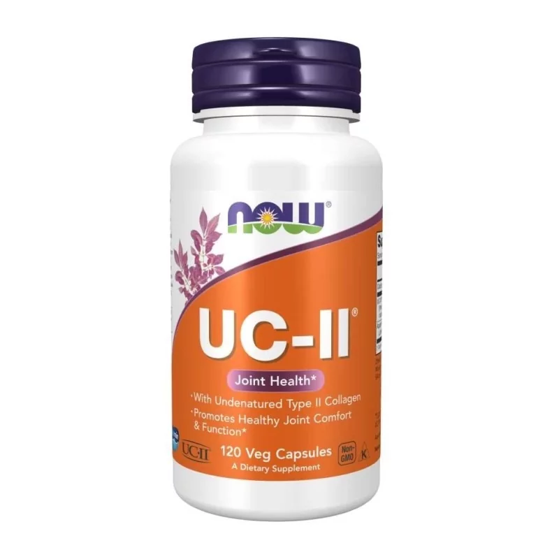Now Foods UC-II Collagen 120vkaps. Wspiercie Zdrowie Stawów
