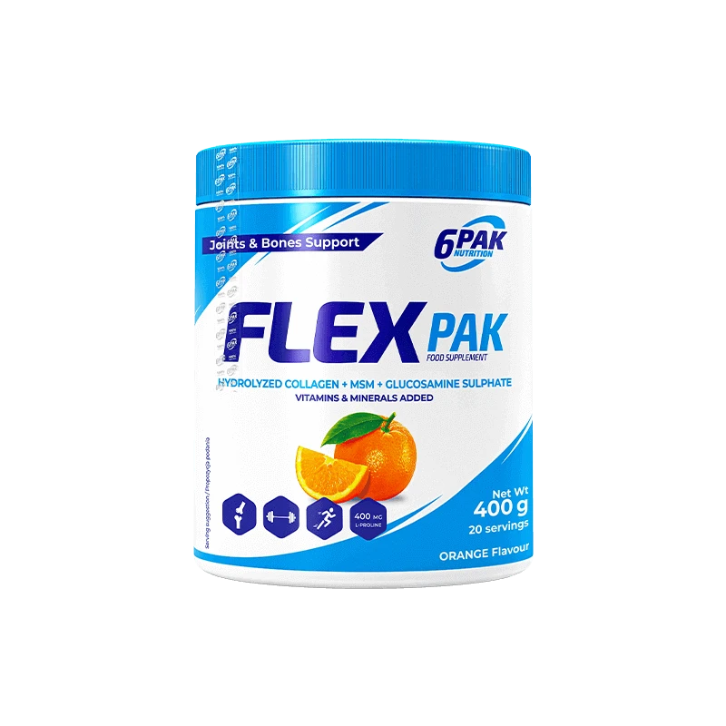 6PAK Flex Pak 400g Mocne Stawy Kości