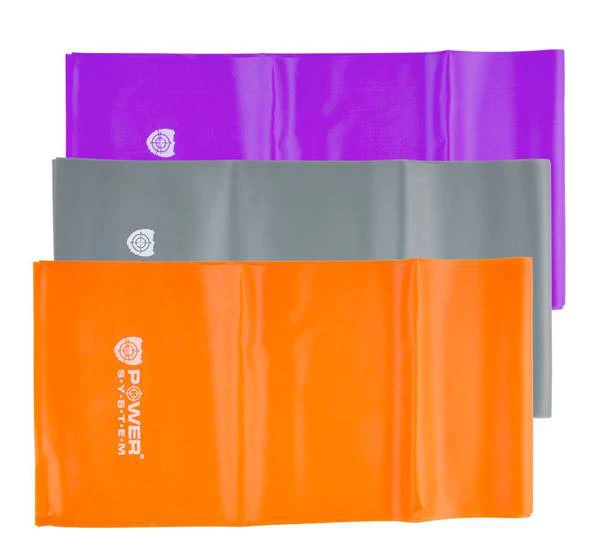 Power System Zestaw Gum Resistance Band Set - 3szt