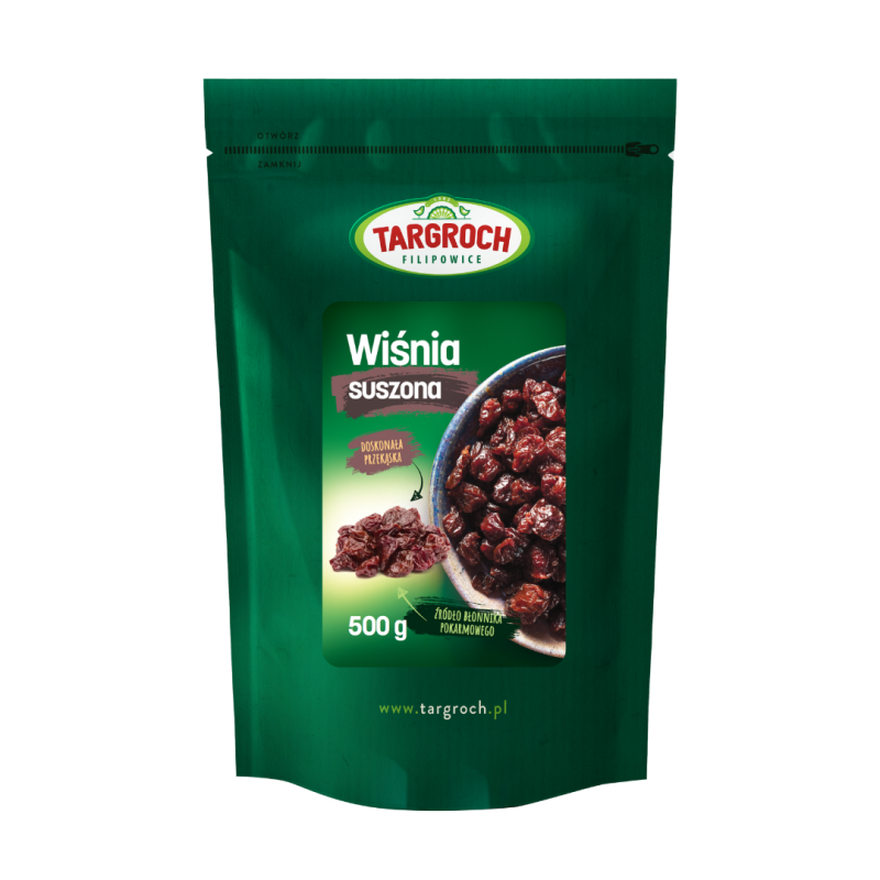 Targroch Wiśnia Suszona 500g