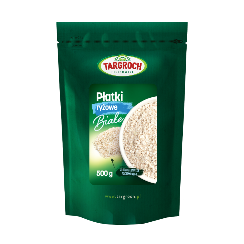 Targroch Płatki Ryżowe Białe 500g