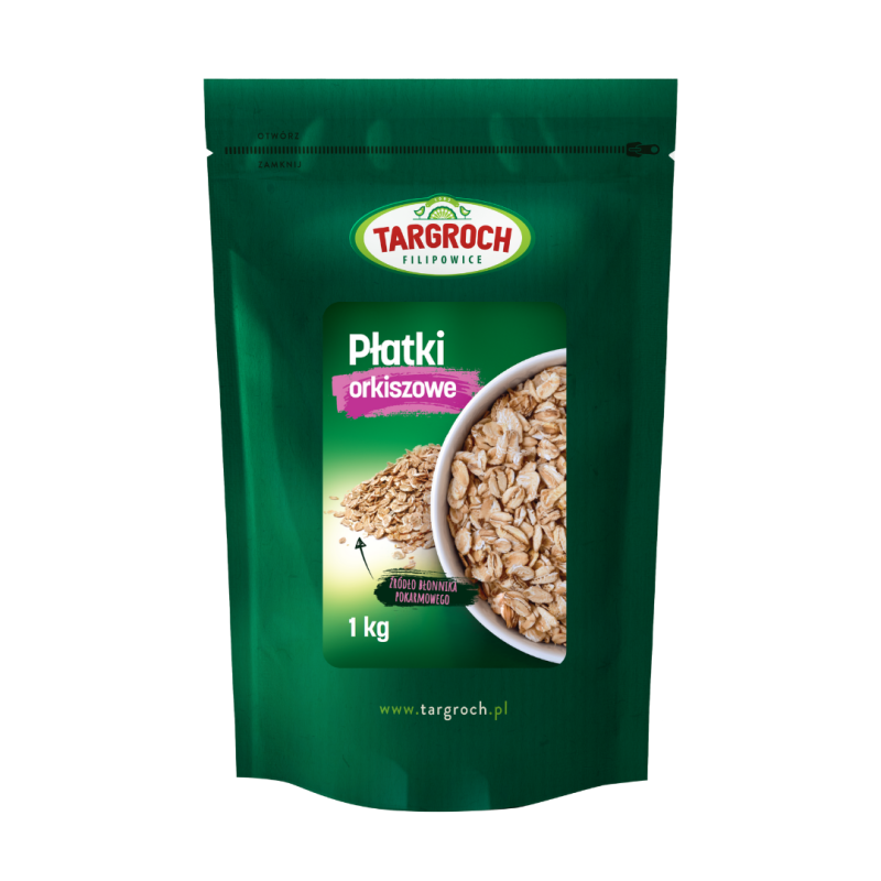 Targroch Płatki Orkiszowe 1kg