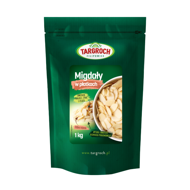 Targroch Migdały w Płatkach 1kg