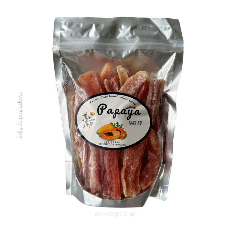 Targroch Papaja Kandyzowana Słupek 500g