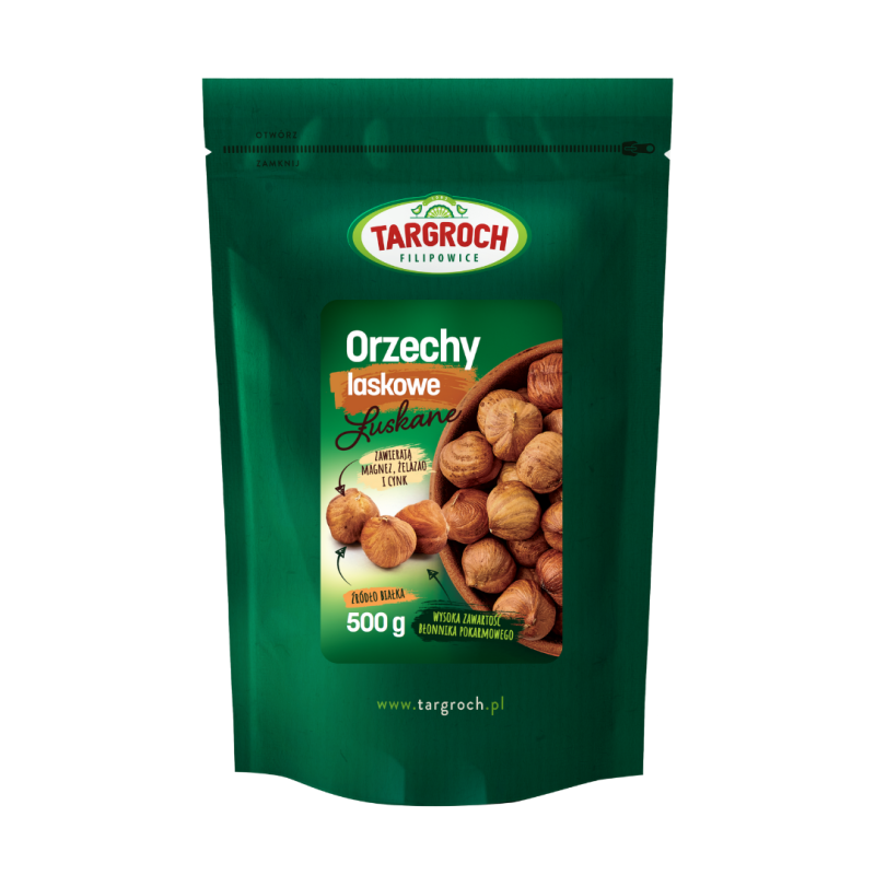Targroch Orzechy Laskowe Łuskane 500g