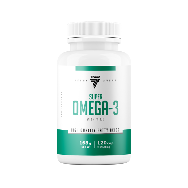 Trec Vitality Super Omega-3 120kaps. Kwasy EPA DHA