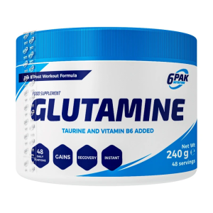 6PAK Glutamine 240g Glutamina