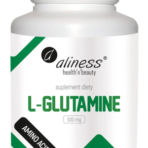Aliness L-Glutamine 500mg 100vkaps. Glutamina