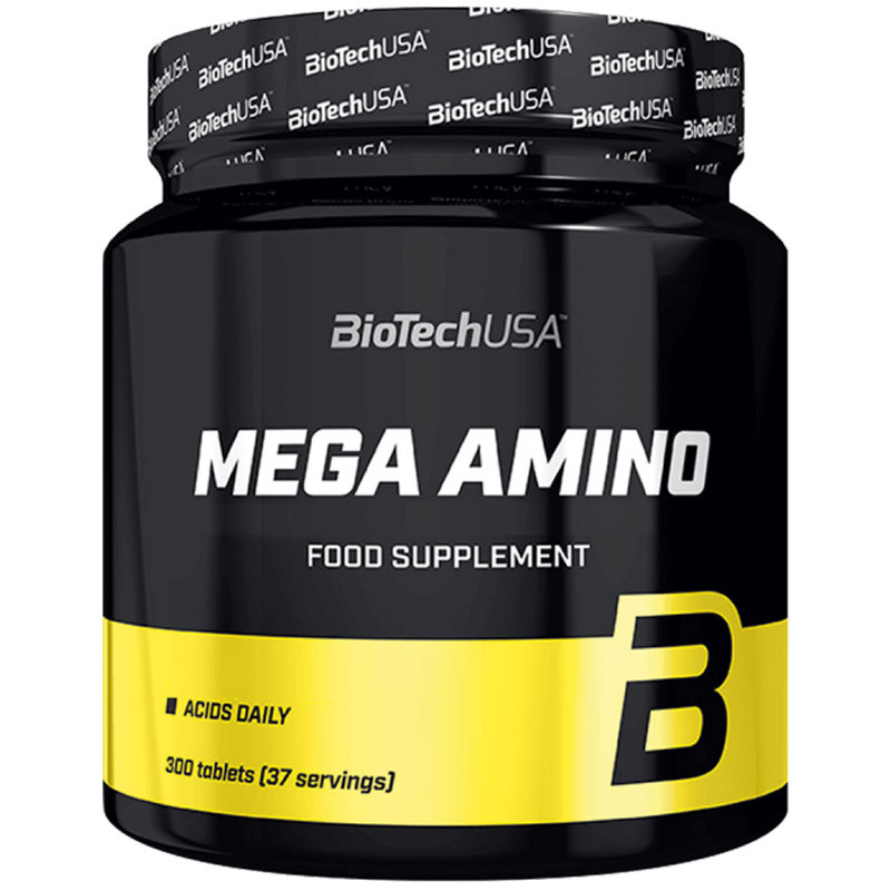 BioTech Mega Amino 300tab. Aminokwasy