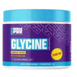 6PAK Glycine 200g Glicyna Wsparcie Układu Nerwowego