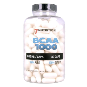 7Nutrition BCAA 2.1.1. 1000 - 180kaps. Aminokwasy Lepsza Regeneracja