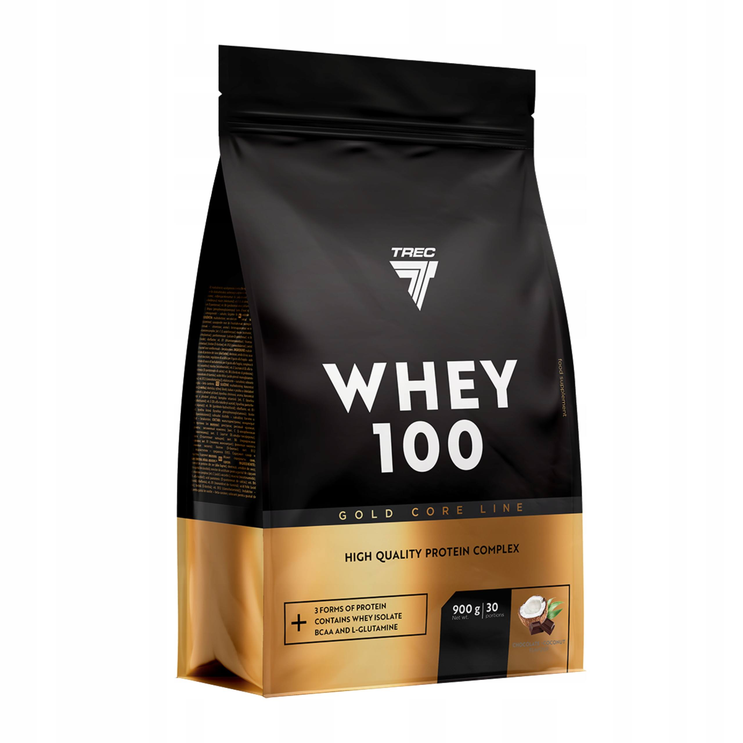 Trec Gold Core Whey 100 900g Białko MIX