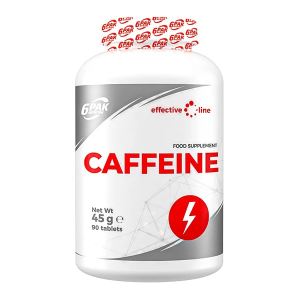 6PAK Caffeine 90tab. Kofeina POBUDZENIE ENERGIA