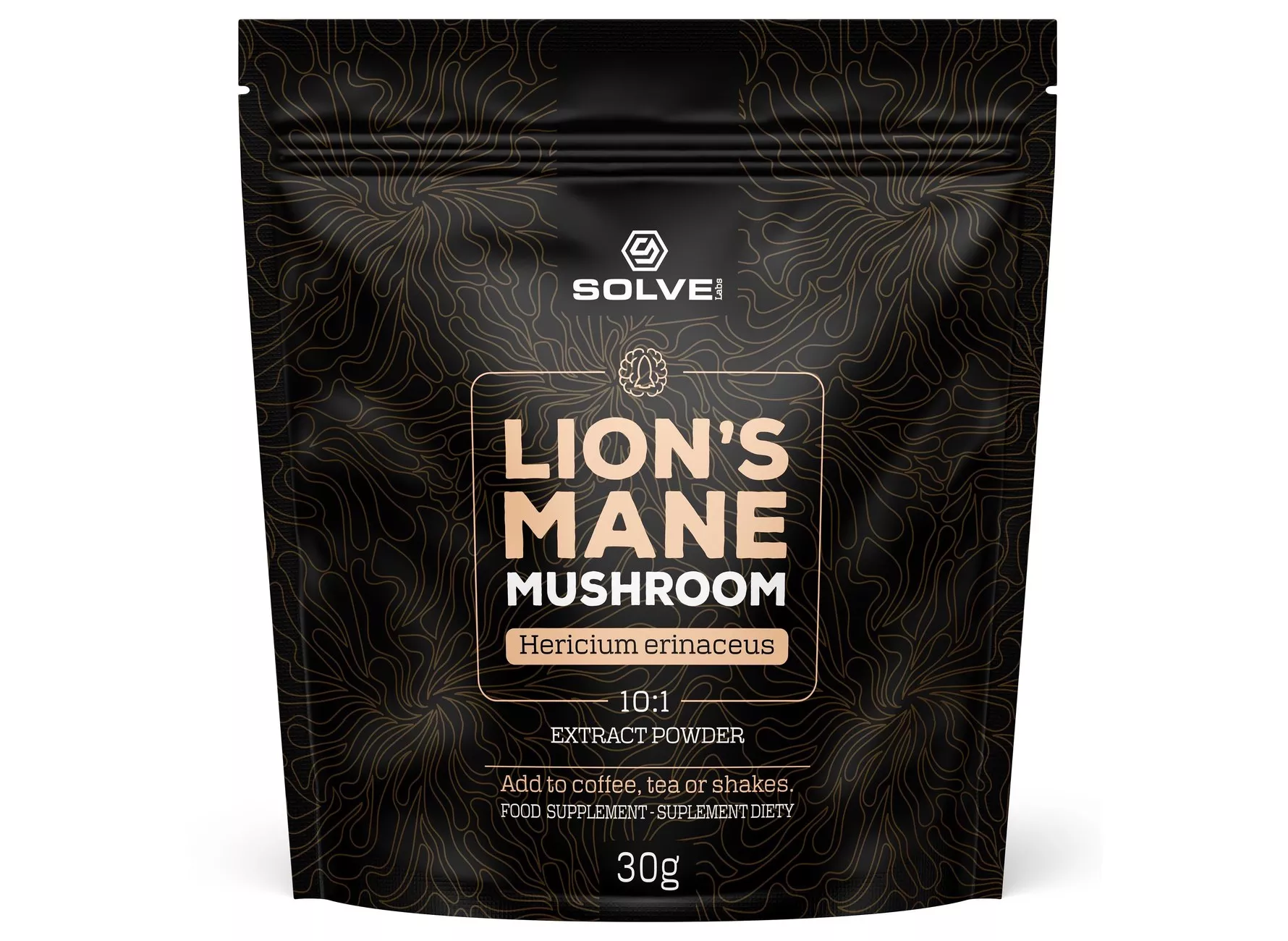 Solve Labs Lion's Mane 10:1 Powder 30g Soplówka Jeżowata