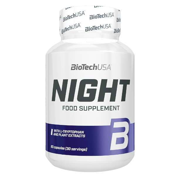 BIOTECH Night 60 kaps. Melatonina Lepszy sen
