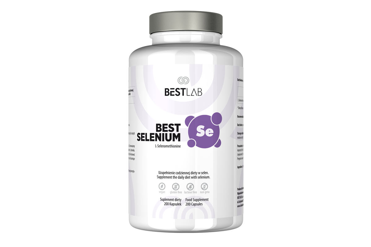 Best Lab Best Selenium 200kaps Selen SelenoMetionina