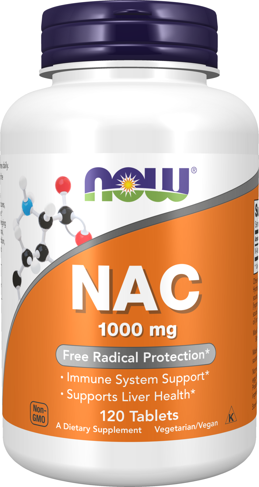 NOW NAC 1000mg - 120tab.