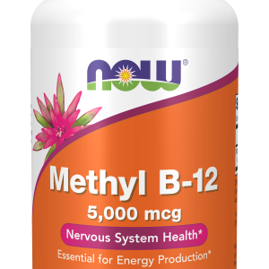 NOW Methyl B-12 - 5000mcg - 90vcaps.