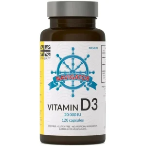 Navigator Vitamin D3 20000IU - 120kaps.