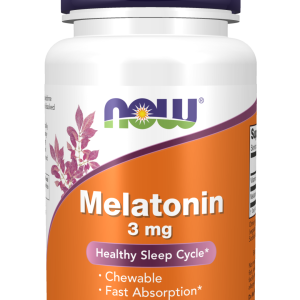 NOW Melatonin 3mg - 180lozenges.
